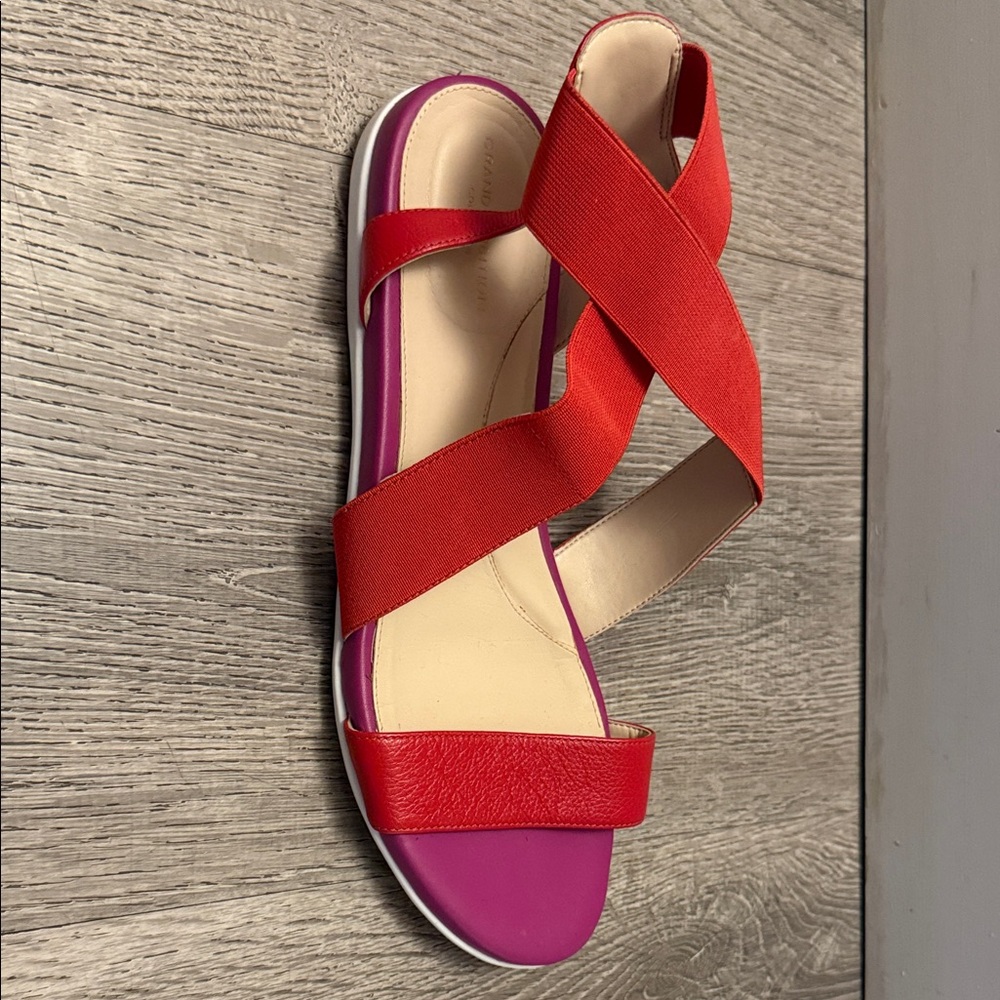 Cole Haan Women's Sandals in Red and Purple